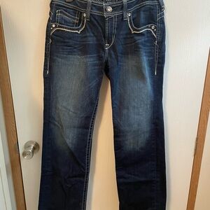 Ariat Amber Women’s Dark Blue Boot Cut Jeans 30s NWOT
